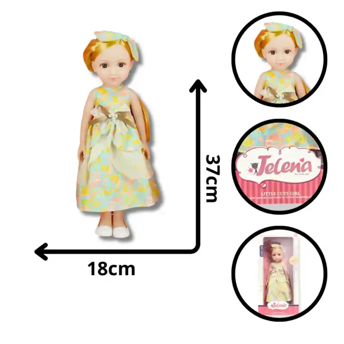 MUÑECA VESTIDO CLÁSICO MG48637 (BOX X48) - Imagen 1