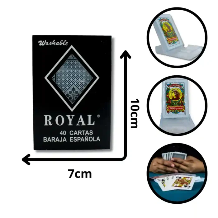 NAIPE ROYAL BARAJA ESPAÑOLA SLUK-PK2 KE-102 (BOX X144) - Imagen 1
