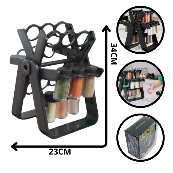 ORGANIZADOR DE ESPECIAS KE-50 (BOX X12) - Imagen 1