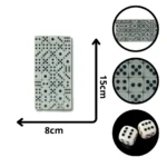 PAQUETE DE DADO NEGRO X100 NR9103