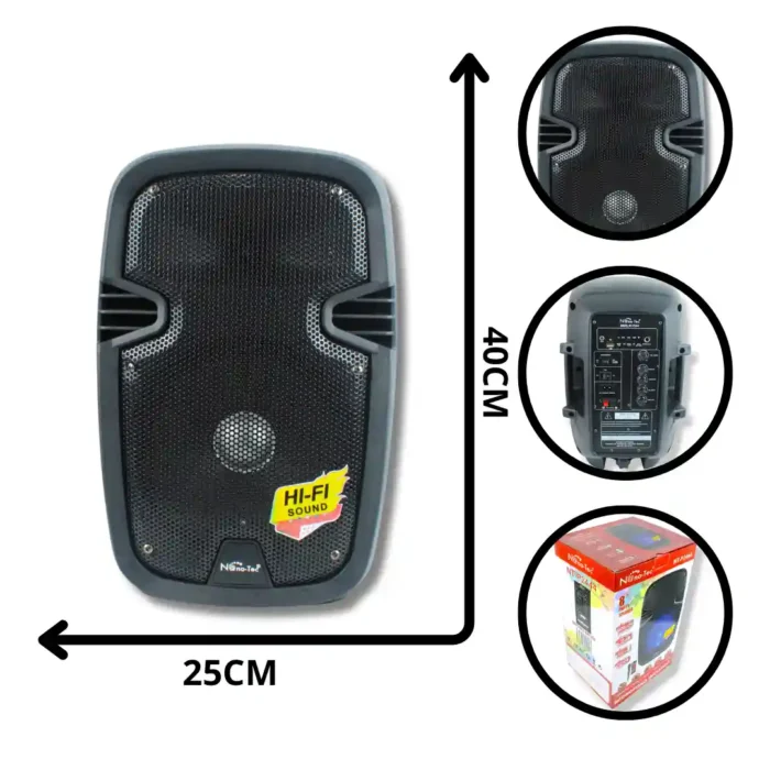 PARLANTE NANOTEC NT-P2444 (BOX X8) - Imagen 1