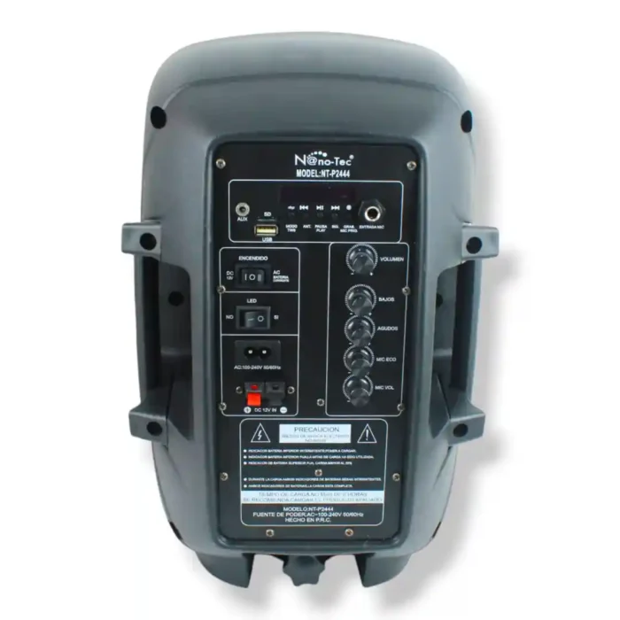 PARLANTE NANOTEC NT-P2444 (BOX X8) - Imagen 5