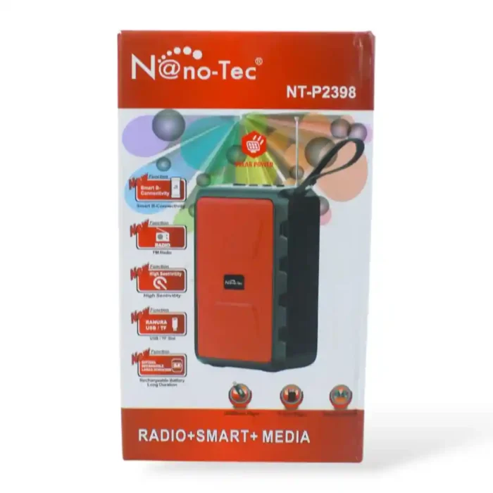 PARLANTE NANOTEC SOLAR NT-P2398 - Imagen 2