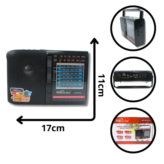RADIO NANOTEC NT-R1174 - Imagen 1
