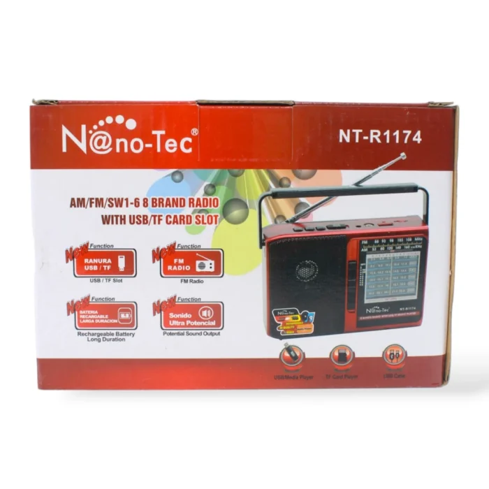 RADIO NANOTEC NT-R1174 - Imagen 2