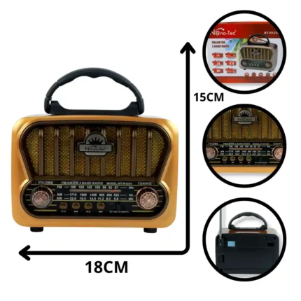 RADIO NANOTEC NT-R1234 (BOX X40)