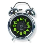 RELOJ DE CAMPANA PLATA NEGRO 3010 (BOX X100) - Imagen 2