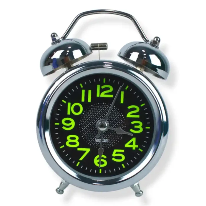 RELOJ DE CAMPANA PLATA NEGRO 3010 (BOX X100) - Imagen 2