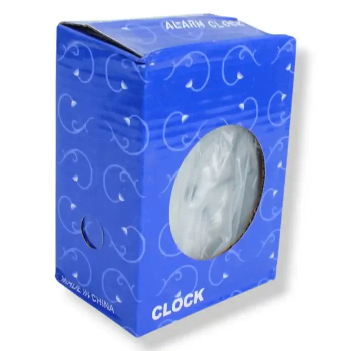 RELOJ DE CAMPANA PLATA NEGRO 3010 (BOX X100) - Imagen 4