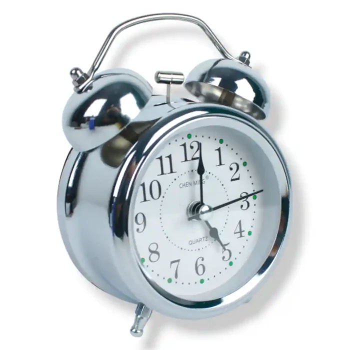 RELOJ DE CAMPANA PLATA NEGRO 3010 (BOX X100) - Imagen 6