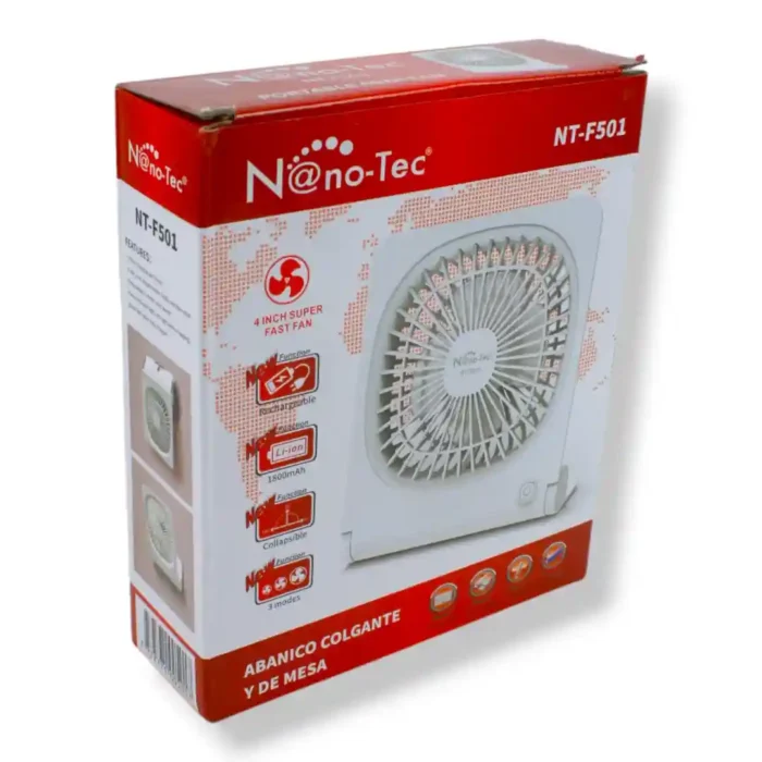 VENTILADOR NANOTEC NT-F501 - Imagen 4