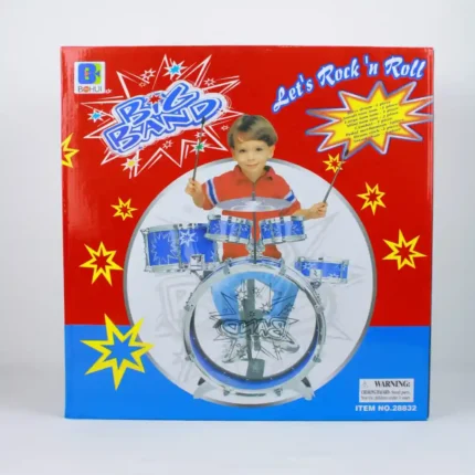 BATERÍA INFANTIL CAJA ROJA 28832 (BOX X8)