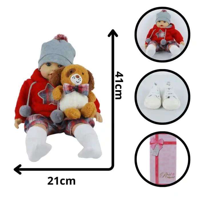 BEBÉ CHI REAL NIÑ0 KD22906A (BOX X6) - Imagen 1