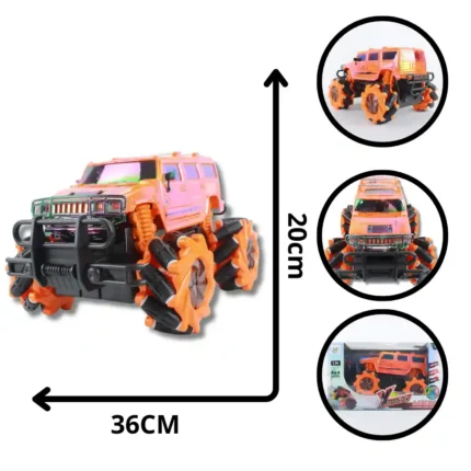 CARRO 4X4 XMONSTER HUMMER S270-3 (BOX X18)