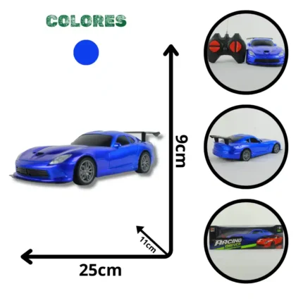 CARRO CONTROL REMOTO PEQUEÑO 9803 (BOX 96)
