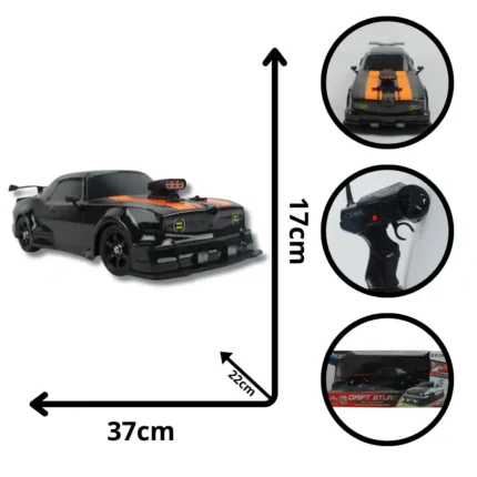 CARRO CONTROL SC16A04 2838 NEGRO (BOX 12)