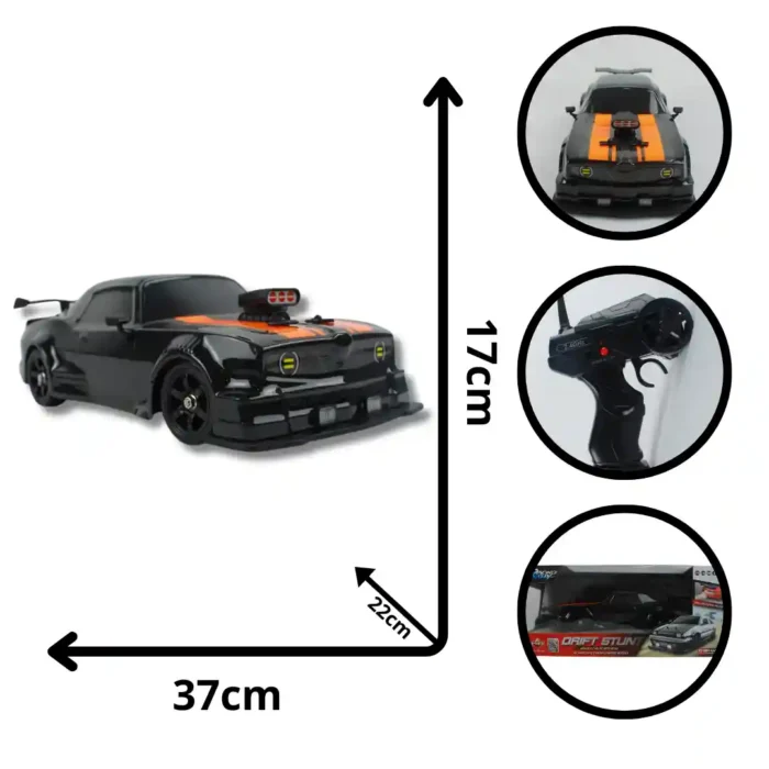 CARRO CONTROL SC16A04 2838 NEGRO (BOX 12) - Imagen 1