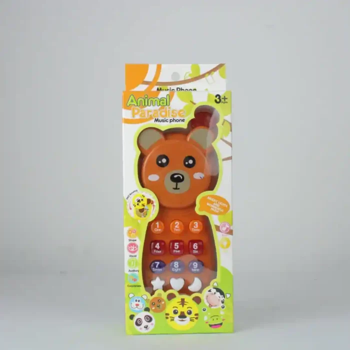 CELULAR INFANTIL ANIMALES B109 B110 B113 B114 - Imagen 2