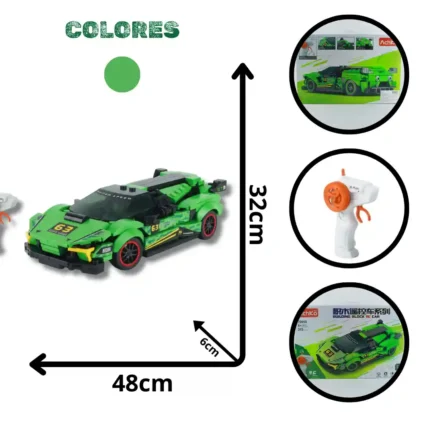 FICHAS PARA ARMAR CARRO ACHKO 70050 (BOX X)