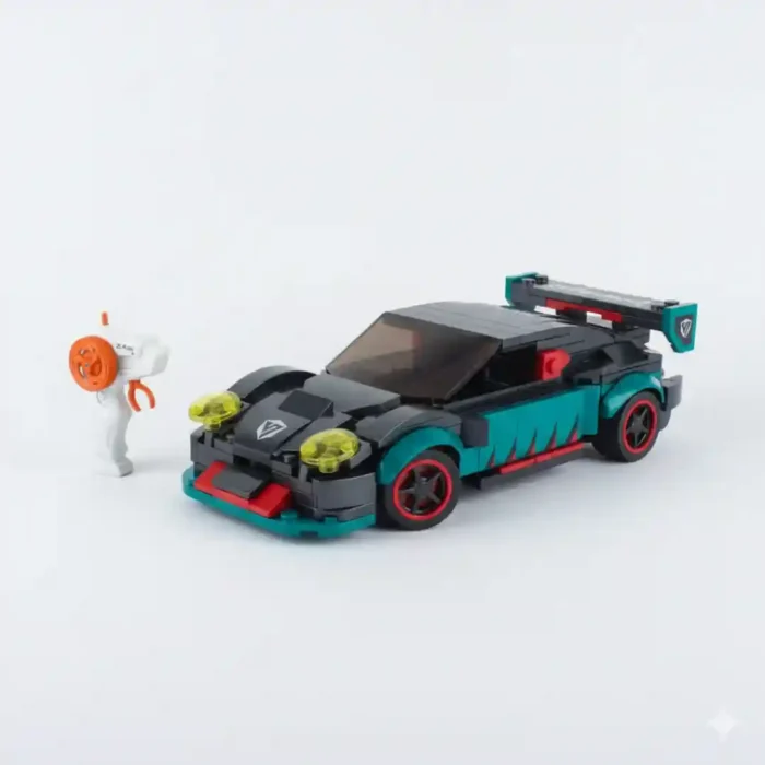 FICHAS PARA ARMAR CARRO ACHKO 70053 (BOX X) - Imagen 3
