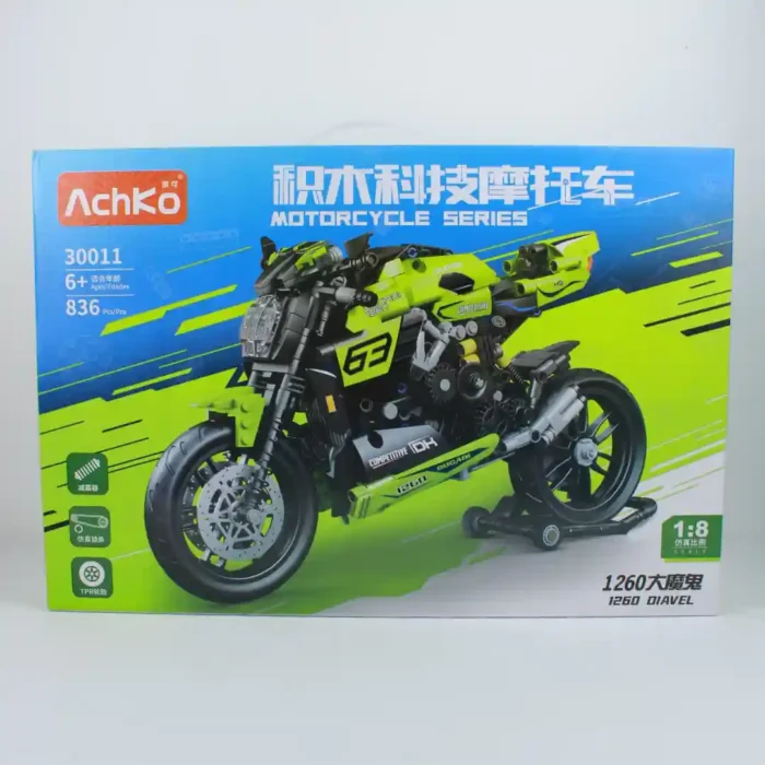 FICHAS PARA ARMAR MOTO 30011 (BOX X48) - Imagen 4