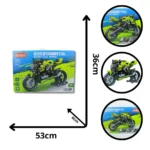 FICHAS PARA ARMAR MOTO 30011 (BOX X48)