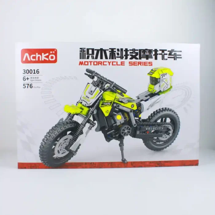 FICHAS PARA ARMAR MOTO 30016 - Imagen 3
