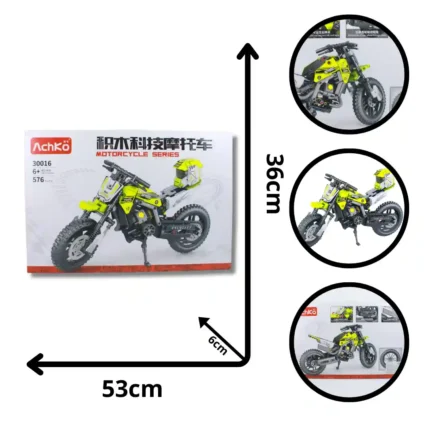 FICHAS PARA ARMAR MOTO 30016