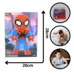 FICHAS PARA ARMAR PERSONAJES 3D MEDIANO JD188754 XZ8103
