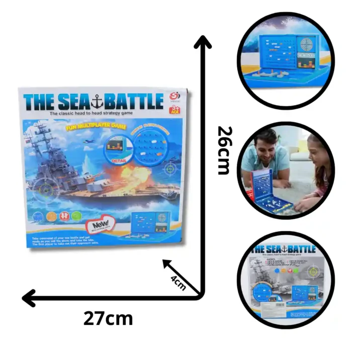 JUEGO DE MESA BATALLA NAVAL S5507 (BOX X 48) - Imagen 1