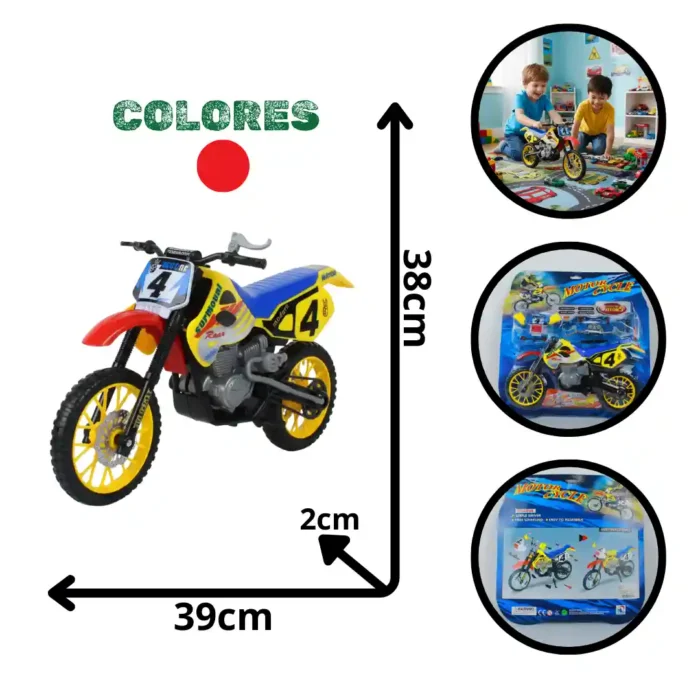 MOTO GRANDE BLISTER MG16634 - Imagen 1
