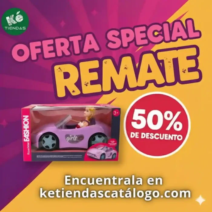 MUÑECA EN CARRO CONVERTIBLE 925-107 - Imagen 1