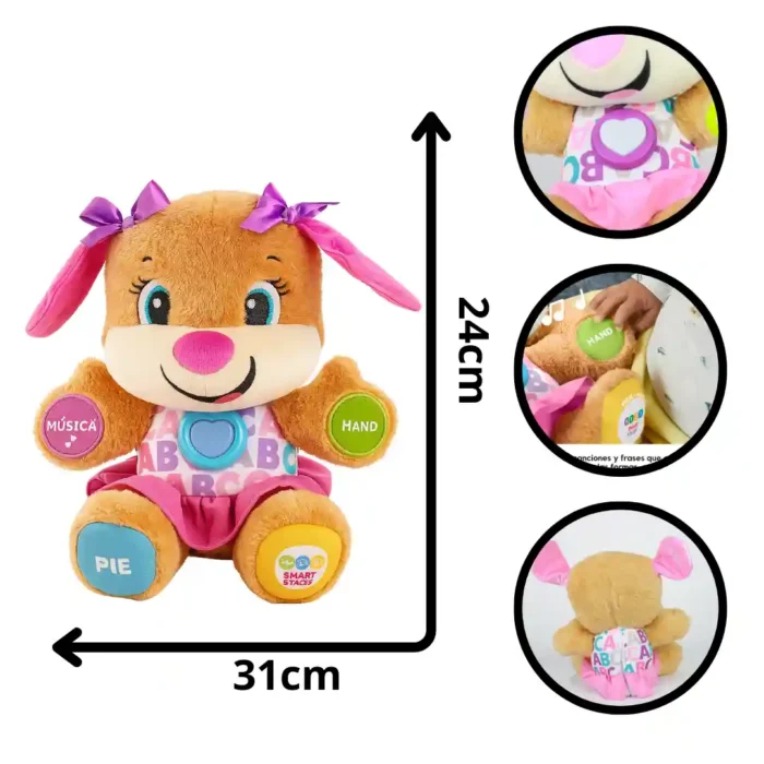 PELUCHE SONIDO PERRO INFANTIL ST-704X - Imagen 1