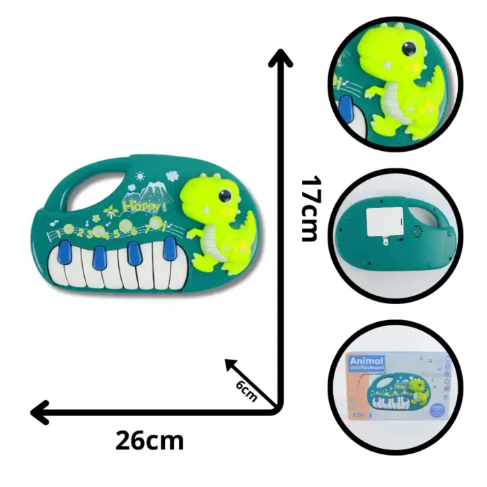 PIANO INFANTIL MUSICAL MTK036-1 MTK036-2 (BOX X120) - Imagen 1