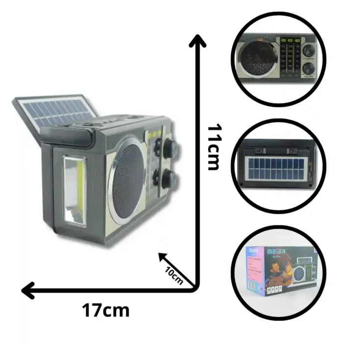 RADIO NEIER SOLAR MD-959S - Imagen 1