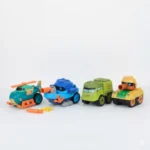 SET DE CARROS MILITARES ARMABLES JD1899-19A (BOX X48) - Imagen 3