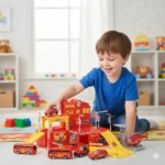 SET DE CONSTRUCCIÓN CARROS METÁLICOS Y SONIDO 660-A69 (BOX X24) - Imagen 3