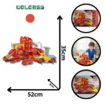 SET DE CONSTRUCCIÓN CARROS METÁLICOS Y SONIDO 660-A69 (BOX X24)