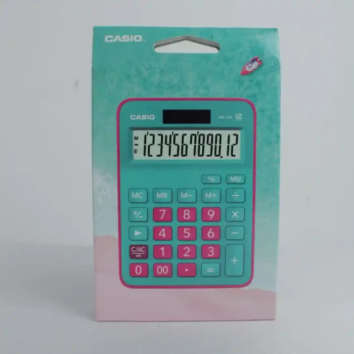 CALCULADORA CASIO MX-12B-LB MX-12B-GN MX-12B- GNRD - Imagen 5