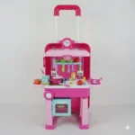 COCINA PARA NIÑA CON RODACHINES 008-921A (BOX X 9) - Imagen 2