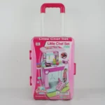 COCINA PARA NIÑA CON RODACHINES 008-921A (BOX X 9) - Imagen 4