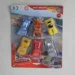 COLECCIÓN DE CARROS CARS METÁLICOS X6 FOX-1624 - Imagen 3