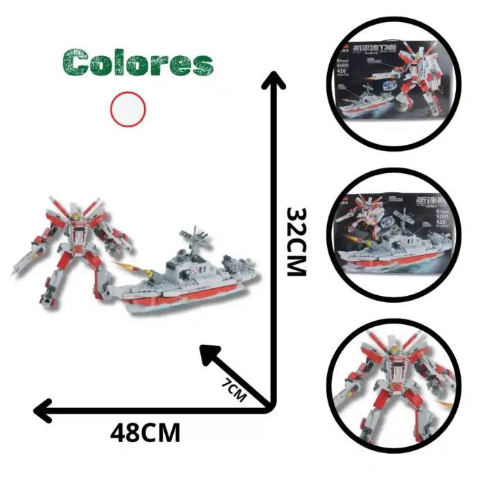 FICHAS PARA ARMAR BARCO 16089 (BOX 48) - Imagen 1