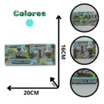 FICHAS PARA ARMAR MINECRAFT PEQ FOX-1731