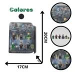 FICHAS PARA ARMAR MINI FIGURAS HARRY POTTER FOX-0979