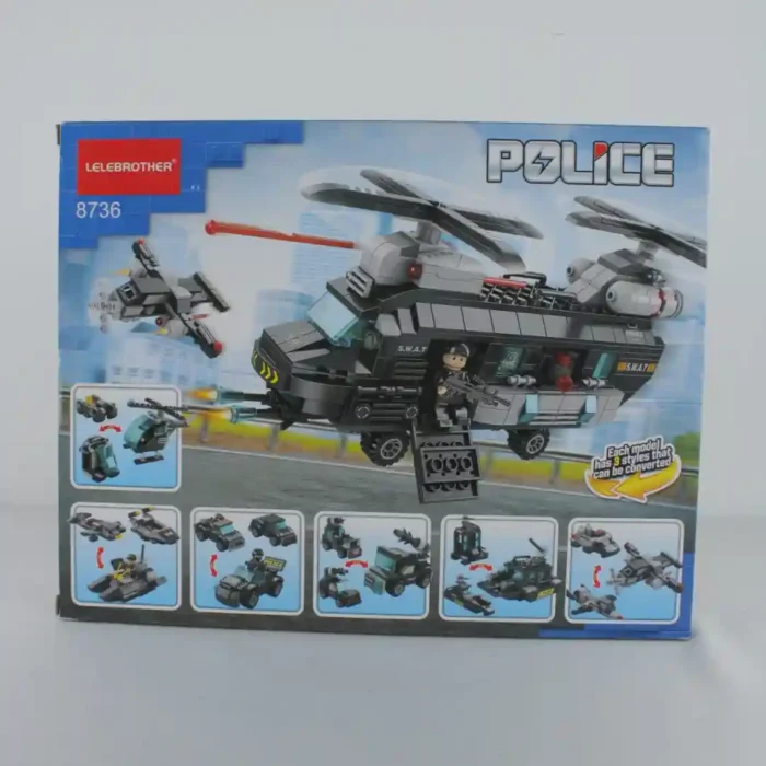 FICHAS PARA ARMAR POLICE 8736 - Imagen 4