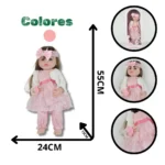 MUÑECA BEBE REAL AD2204-1