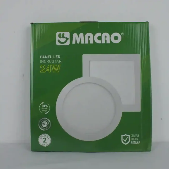 PANEL REDONDO SOBREPONER MACAO MC-MBAL-SPR-24W - Imagen 4