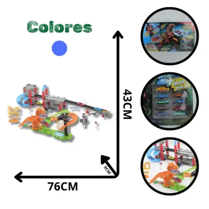 PISTA DINOSAURIO GRANDE 8899-94 (BOX X12)