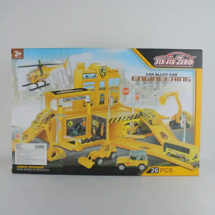 SET DE BOMBEROS CARROS METÁLICOS Y SONIDO 660-A66 (BOX X24) - Imagen 2